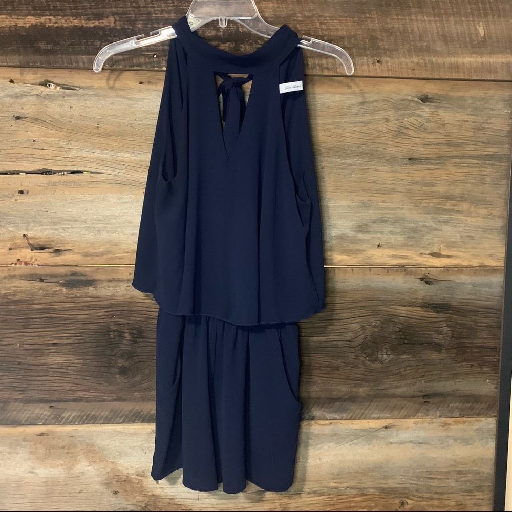 Navy Romper